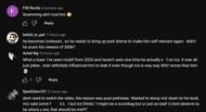 Fans in the YouTube comments section reacting to the streamer's take (Images via Harmonious Man Clips/YouTube)